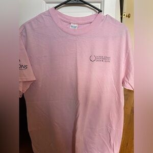 Light Pink Sacred Heart University Greek Life T-Shirt